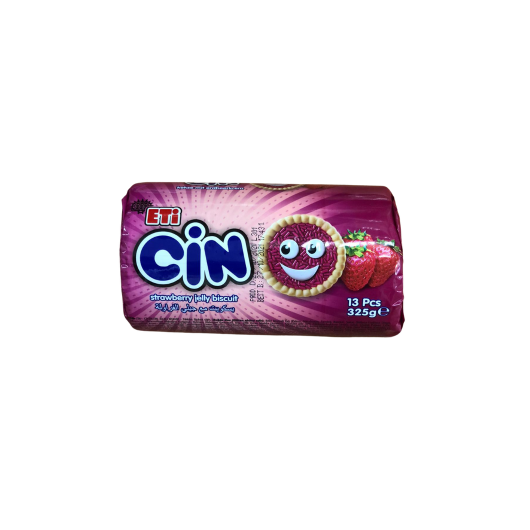 Eti Cin Strawberry Jelly Biscuit freeshipping - Arzum Market