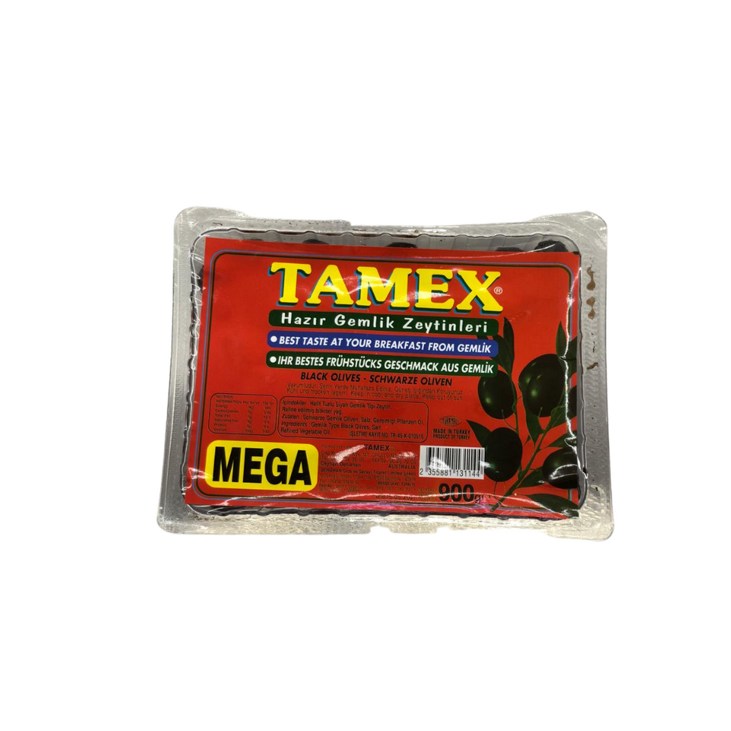 Tamex Mega Black Olives freeshipping - Arzum Market