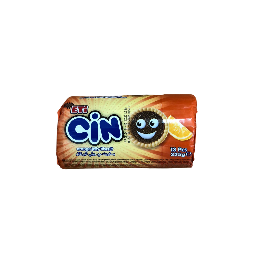 Eti Cin Orange Jelly Biscuit freeshipping - Arzum Market