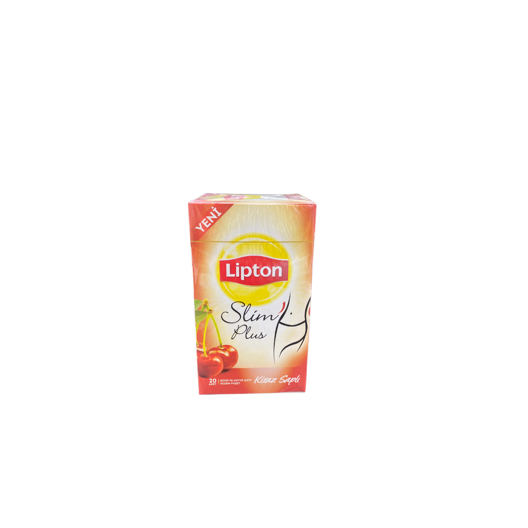 Lipton Slim Plus Cherry Tea- Kiraz Sapli freeshipping - Arzum Market