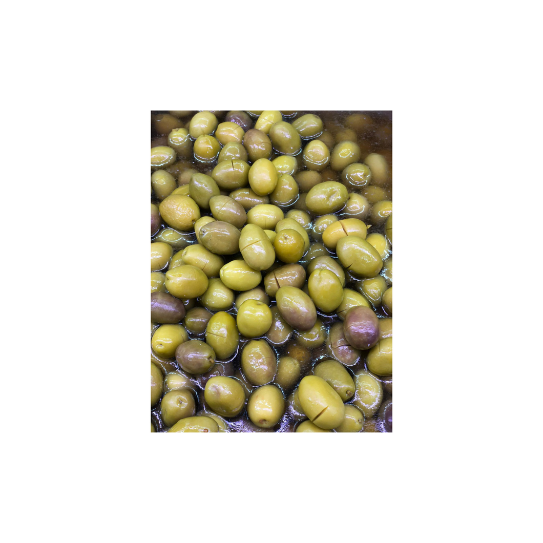 Cracked Green Olives freeshipping - Arzum Market