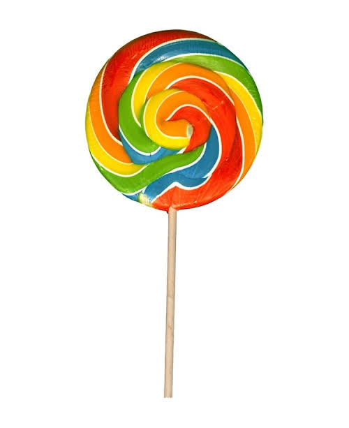 Rainbow swirl lollipop freeshipping - Arzum Market